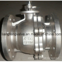 ANSI Flange End Floating of Ball Valve with Stainless Steel